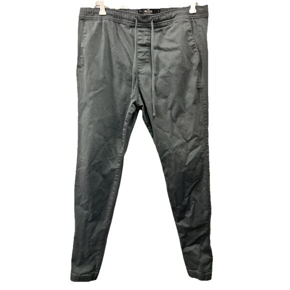 Hollister Men’s Sz Large Advanced Stretch Stacked Skinny Jogger Pants Athleisure - Picture 1 of 8